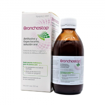 BRONCHOSTOP ANTITUSIVO Y EXPECTORANTE SOLUCION