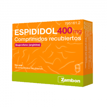 ESPIDIDOL 400 mg. 18 COMP. SABOR MENTA