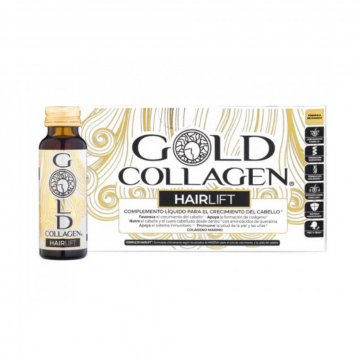 Gold Collagen Hairlift 10 Frascos 50ml